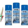 Generico SET 3 BOMBOLETTE DI VERNICE ZINCO SCURO SPRAY PROTETTIVO PER ESTERNI SIGILL 100% MADE IN ITALY 400ml