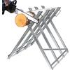 ACXIN Cavalletto pieghevole in metallo, zincato, telaio per sega, pieghevole, per motosega, 82 x 80,5 x 79 cm, portata max. 150 kg