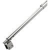 Serenophile Asta di supporto per porta doccia telescopica, braccio porta doccia in vetro regolabile da 400 a 600 mm in acciaio inossidabile per docce walk-in (inclinata)