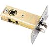 SENRISE Chiavistelli Per Porta, Mortasetto Tubolare In Acciaio Inossidabile Da 50 Mm Per Bagni E Chiavistello Indicatore Per Maniglia Senza Vite (Biforcato)