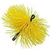 Vigor SCOVOLO IN NYLON PER STUFE E CAMINI A PELLET MM.80 CANNA FUMARIA ATTACCO M12