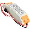 Ruilogod AC110-220V DC 30V-60V 300MA TRASFORMATORE DI ALIMENTATORE DI ALIMENTAZIONE DRIVERO PER DI STRIP LED 18X1W