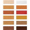 BricoQui Impregnante per legno 0,75 LT colorato opaco per interni e esterno non altera le venature del legno protegge dall'umidita' muffa e intemperie (Bianco)