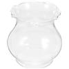 Magiclulu Paralume in Vetro Trasparente Per Lampada a Olio Copertura Antivento Piccolo Ricambio Per Lampada a Cherosene 2.60X2.36X2.36In Ideale Per Interni E Viaggi
