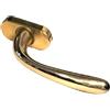 VRX MANIGLIA MARTELLINA ORO LUCIDO GARDA Z DK ASSEMBLATO PL. OVALE 7X50 LINEA CALI'