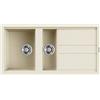 ELLECI LGB47562 | Lavello da incasso GRANITEK BEST 475 | Colore : Bianco Antico