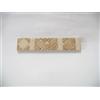 Generico Gardenia Orchidea Art. 65008 - Listello ceramica Mosaico Beige cm 4X20 sp.8 mm - Pz 25 (5 ML)