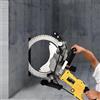 CHHMAELOVE Sega elettrica per calcestruzzo, sega elettrica per il taglio di pareticon lama diamantata Abbattimento polveri ad acqua, profondità di taglio 29/39/49 cm, per decorazioni domestiche 8600