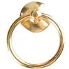 tooloflife 3 PZ Maniglie Vintage ad Anello, Maniglie Rotonde ad Anello Maniglie ad Anello a Goccia per Pomelli Mobili Cassetti Porte Credenze a Goccia - Oro Brillante