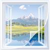 ACJSDGL Zanzariere per Aule,50x140cm Tenda Zanzariera Finestra, Pieghevole Rete, Conveniente per Bambini E Animali Domestici,Bianco