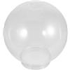 PartyKindom Globo per Lampione Esterno in Acrilico Sferico Massima Diffusione Luminosa e Durata Elevata, per Decorazione Illuminazione Giardino e Portico