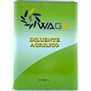 WAGA PAINT S.R.L. Diluente Acrilico LT.5 STANDARD/LENTO/RAPIDO per Diluizione Fondi, Smalti e Trasparenti Acrilici - Waga Paint Tecniques (STANDARD)