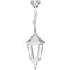 Dopo Lighting - Lampada da soffitto CLIC-CLAC 6 (H.73cm), uso esterno IP44, lampada a sospensione classica per ingressi, terrazze o balconi, E27, Bianco