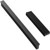 FQFLXY6589 2 Pezzi Tiretti guardaroba in Lega di Alluminio massiccio Maniglie Mobili Design a T,Maniglia Armadio Manico Pomello per Cassetti,Manopola Scarpiere,Maniglione per porta (Passo foro 320mm,Nero)