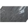 IZODEKOR Pannello da parete effetto marmo da 60 x 120 cm, pannello posteriore della cucina, rivestimento da parete in PVC, per cucina, bagno, paraschizzi cucina, impermeabile e resistente al calore