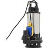 Armanyya Pompa per acqua sporca - 1500 W, 36000 L/H, pompa immersione, con interruttore a galleggiante, in acciaio inox, pompa per feci con interruttore a galleggiante, facile da usare