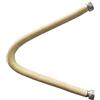MBM Tubo flessibile estensibile inox 3/4'' FF 750-1500 mm. ricoperto giallo