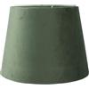 SUNFECILI Piccolo Paralume in Tessuto per Lampada da Terra e Tavolo, Conico E27 E14 a Doppio Uso Realizzato a Mano (OD Verde)