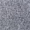 Monster Shop Monstershop - Moquette Pavimento al Metro Quadrotte di Tappeto su Misura Componibile, Mattonelle in Tessuto Autoposanti per Interni, SET da 40 Piastrelle 50x50cm Copre 10mq - Grigio Platino
