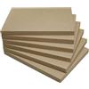 SENDEO Piastra in vermiculite SENDEO, spessore 25 mm, 500 x 300 mm, 7 pezzi