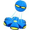Generic UFO Stomp Magic Ball, giocattolo portatile per animali domestici, palla a disco volante creativa, palla a disco per cani a decompressione, giocattolo per bambini, sport all'aperto (blu)