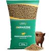 Agrarzone Mangime per maialini nani in pellet 20 Kg - Formula 100% naturale e senza OGM, ad alta digeribilità - Alimento specifico per minipig, maialini nani e teacup pig