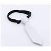CRAZY FAMILY SHOP CRAVATTINE Glitter per Cane E Gatto, Grandi E Piccole, con Collare Elastico Regolabile (17 x 4, Bianco)