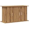 vidaXL Supporto per Acquario Artigianale in Rovere 101x41x58 cm in Legno ingegnerizzato