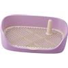 Sharplace Vassoio per Vasino per Cani, Tappetino per L'addestramento, Padella per WC, Vasino per Appartamento, per Cani di Piccola, Media E Grande Taglia, C, Viola 40x30x11cm