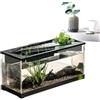Generic acquario per pesci, acquario da scrivania in acrilico trasparente, kit per la casa dei pesci, include pompa d'aria e filtro, animali domestici compatti per tavolo, soggiorno, studio domestico