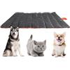 Generic Letto per cani impermeabile, pieghevole, portatile, tappetino per cani, lavabile, con maniglia, per viaggi, interni, patio, picnic, auto, casa, cortile, giornate calde