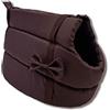 Odolplusz - Borsa per il trasporto di cani e gatti elegante, lavabile, misure XS, S, M, L, colore marrone