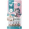 Ligo Nature il mio creamy snack, 4 bustine (15 gr, Pollo con latte di capra KITTEN) 12 Confezione da 4 bustine