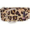 Woofpetshop® Collare Martingale, Collare per cane, medio, grande, ideale per cane, taglia (5 cm - vita L (44 ~ 58 cm), Cheeta)