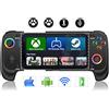 KICKDOT Controller wireless per iPhone/Android con joystick Hall, controller di gioco mobile per iOS Supporto Xbox Game Pass, PlayStation, Steam Link, Call of Duty, Roblox, Cloud Gamepad