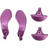 AMONIDA Controller di Gioco Professionale Paddle Posteriori in Metallo Pulsanti di Ricambio per Controller Edge, Comfort e Durata di Livello Militare per i Giocatori (PURPLE)