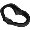 ANGGREK Copertura Viso in Silicone per VR Antisudore Lavabile Leggera Cuscinetto Protettivo per 2 Design Ergonomico con Adattamento Completamente Chiuso (BLACK)