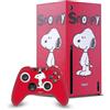 Head Case Designs Licenza Ufficiale Peanuts Snoopy Grafiche personaggio Pacchetto Console Da Gioco Wrap E Pelle Per Controller Compatibile con Xbox Series X