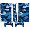 ASBVRJF Pelle Della Console Per PS5 Slim Skin Disc Edition Console E Controller Vinyl Cover Skins Wraps Resistente Ai Graffi Compatibile No Shrinkage Forte Adesione 48199 Pelli Avvolge Regalo