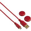 Hama Super Soft 3m USB A Micro-USB A Rosso