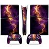 YLMKMVLCZC Pelle Decalcomania Per PS5 Slim Skin Digital Edition Console E Controller Vinyl Cover Skins Wraps Resistente Ai Graffi Compatibile Con 37058 Avvolgimento Della Pelle