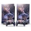 PDURMBUAB Nessuna Schiuma Nessuna Bolla Per PS5 Skin Disc Edition Anime Console E Controller Vinile Cover Wraps Per PS 5 Version(57424)