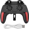 Funien Doppie Ventole di Raffreddamento Controller di Gioco per Telefono Cellulare Gamepad con Batteria da 2500 MAh o 5000 MAh Maniglia Ergonomica per Smartphone Gaming Dissipazio (2500mah)