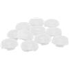 Acouto 12pcs Stick Stick Sostituzione Inch ABS Game Controller Keycaps per Ciliegia per TTC Interruttore Incrociato Pusputtons Meccanico Glassata Bianca Specificamente Professionale per il Gioco (#3)