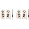 LYEAA Custodia in silicone antiscivolo per controller di gioco mobile Back bone One con cordino - Nero, Beige, Blu
