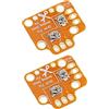 FAUOSWUK Gamepad Joystick Drift Repair Board Efficiente Universale 3D Analogico Stick Fix Mod per , 2 Pezzi per Giocatori con Materiale PCB Dorato