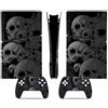 LNMLRBXEXZ Compatibile Con Adesivi Skin Per PS5 Slim Skin Disc Edition & Per Digital Console Controller Vinyl Cover Skins Wraps Scratch Resistant Compatible 76775 Avvolgimento(Disc Version)