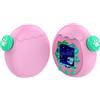 Generico Custodia per Tamagotchi Paradise, copertura in silicone liquido per console di gioco, custodia protettiva antigraffio con copri pulsanti (rosa)