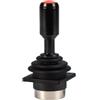 DMETE Joystick di controllo Joystick industriale ad alta precisione 30C, leva di controllo a due assi (XY) con maniglia industriale Hall Rocker importata Manovra sicura(Blue 5V output 0-5V)