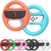 VGBUS Confezione da 2 volanti per Nintendo Switch 2/Nintendo Switch/Switch Oled Console JoyCon, ruote da corsa compatibili con controller Joycon Mario Kart Wolrd 8 Deluxe Switch 2 2025. (2 pezzi, arancione